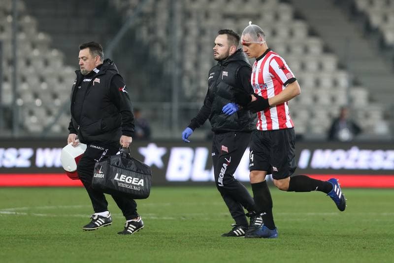 Football. Lotto Ekstraklasa. Cracovia Krakow - Zaglebie Lubin. 13.03.2017