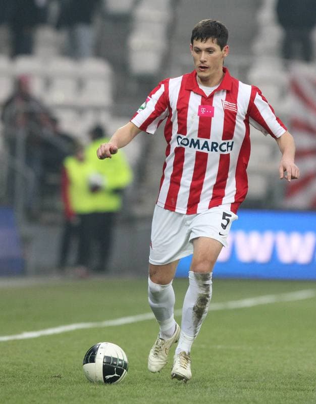 Football. T-Mobile Ekstraklasa. Cracovia Krakow - Lechia Gdansk. 18.02.2012