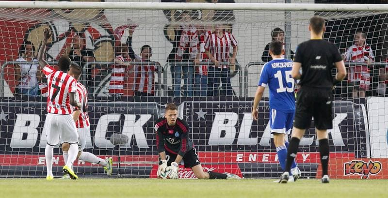 Football. T-Mobile Ekstraklasa. Cracovia Krakow - Ruch Chorzow. 02.06.2015