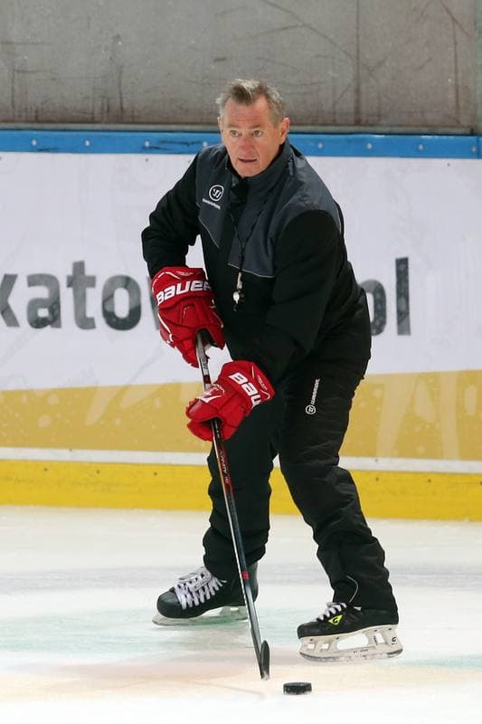 Ice Hockey. Poland national team. Training. 27.09.2017