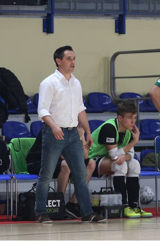 Futsal. Ekstraklasa. AZS US Katowice - Rekord Bielsko-Biala. 25.10.2017