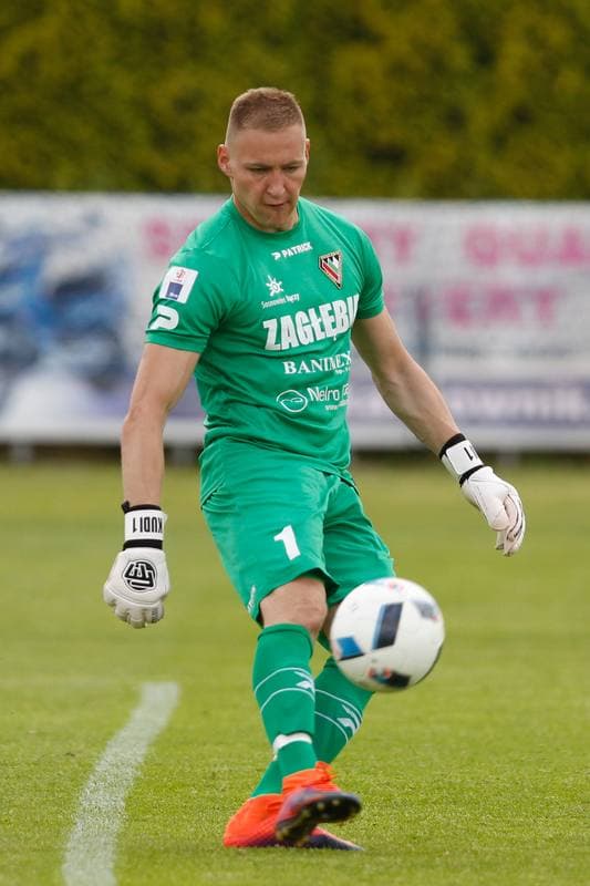 Football. Sparing. Zaglebie Sosnowiec - Karpaty Lwow. 01.07.2017