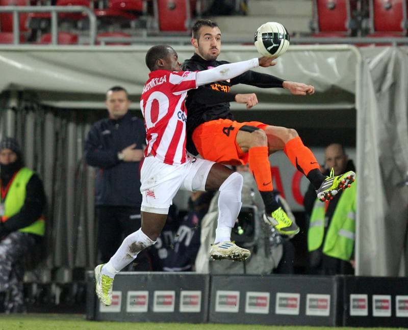 Football. T-Mobile Ekstraklasa. Cracovia Krakow - Zaglebie Lubin. 02.03.2012