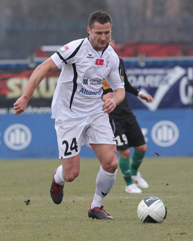 Football. T-Mobile Ekstraklasa. Gornik Zabrze - Lechia Gdansk. 10.03.2012