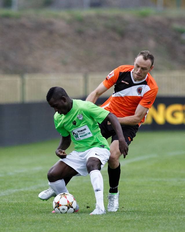 Football. II Liga Grupa Zachodnia. Rozwoj Katowice - Chrobry Glogow. 02.11.2013