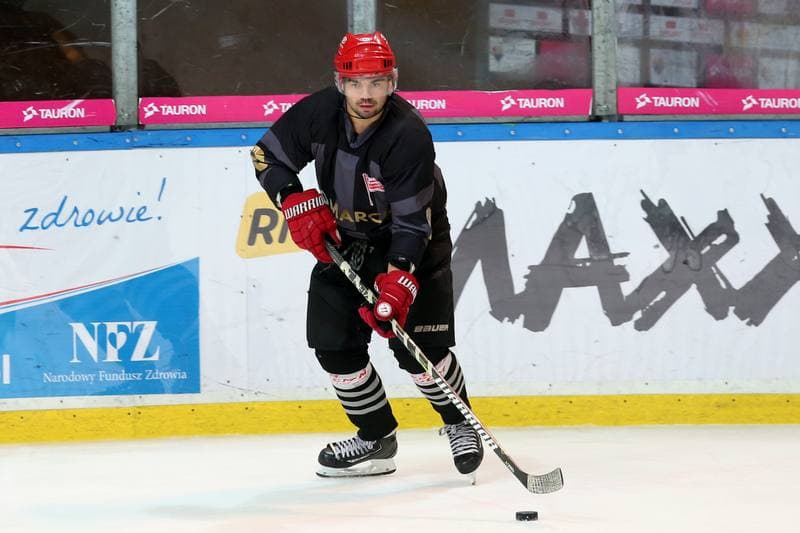 Ice Hockey. Polska Hokej Liga. SMS PZHL Katowice - Comarch Cracovia Krakow. 15.10.2017
