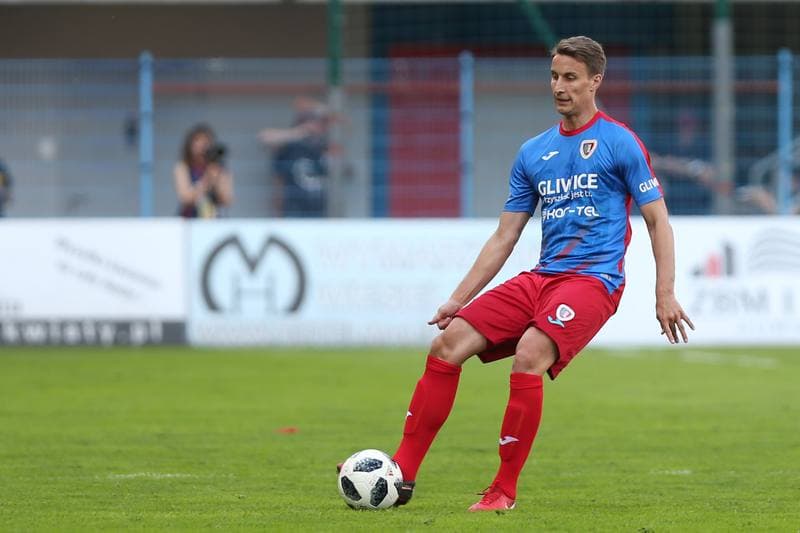 Football. Lotto Ekstraklasa. Piast Gliwice - Pogon Szczecin. 21.04.2018