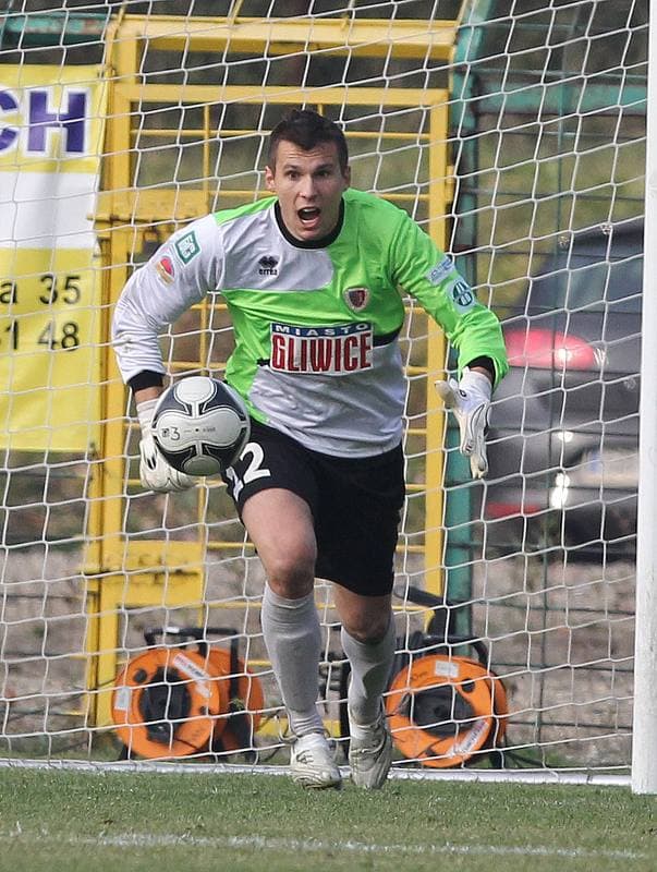 Football. I liga. GKS Katowice - Piast Gliwice. 23.10.2011
