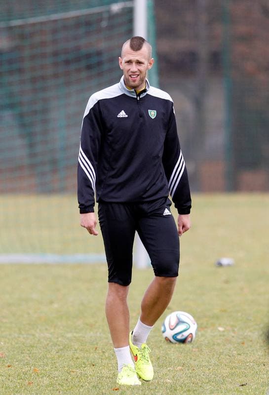Football. GKS Katowice. Training. 19.01.2015