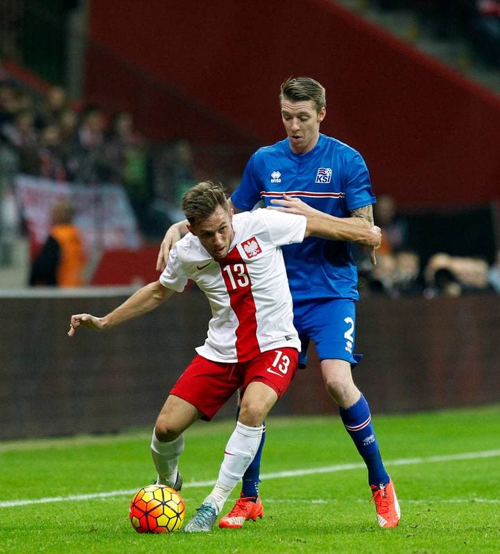 Football. International Friendly. Poland - Iceland. 13.11.2015