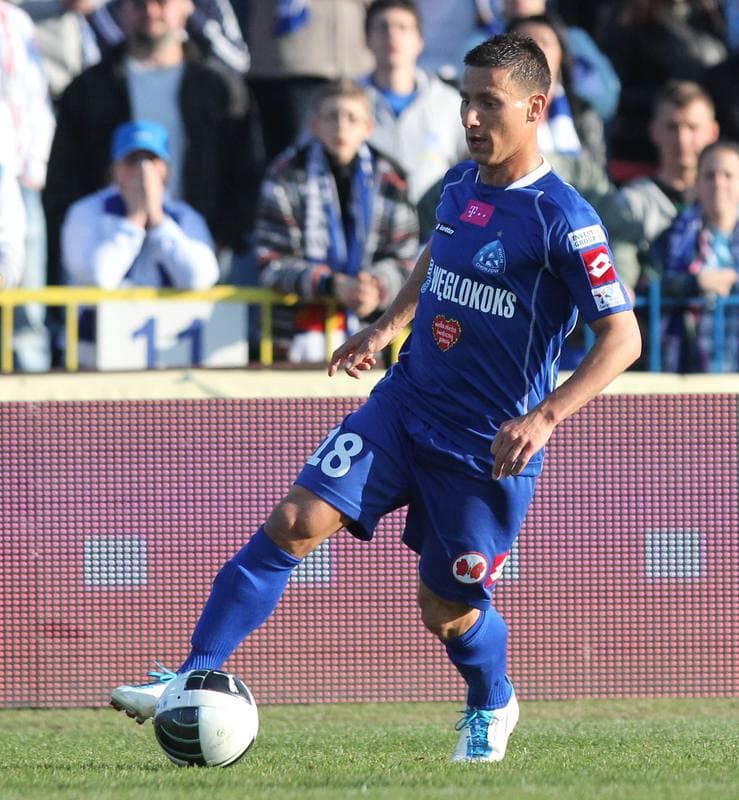 Football. T-Mobile Ekstraklasa. Ruch Chorzow - Wisla Krakow. 25.03.2012