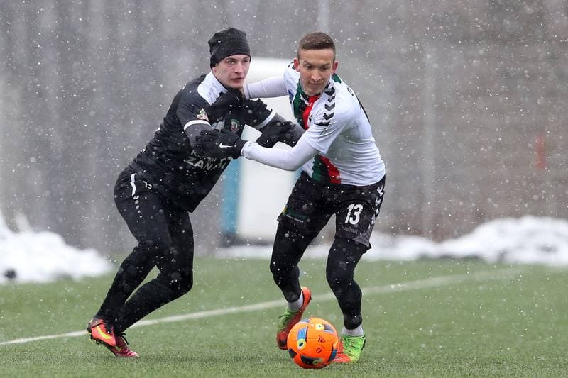 Football. Sparing. GKS Tychy - KS Polkowice. 16.02.2018