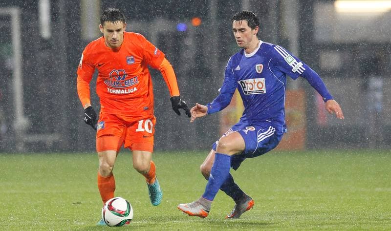 Football. PKO BP Ekstraklasa. Termalica Bruk-Bet Nieciecza - Piast Gliwice. 20.11.2015