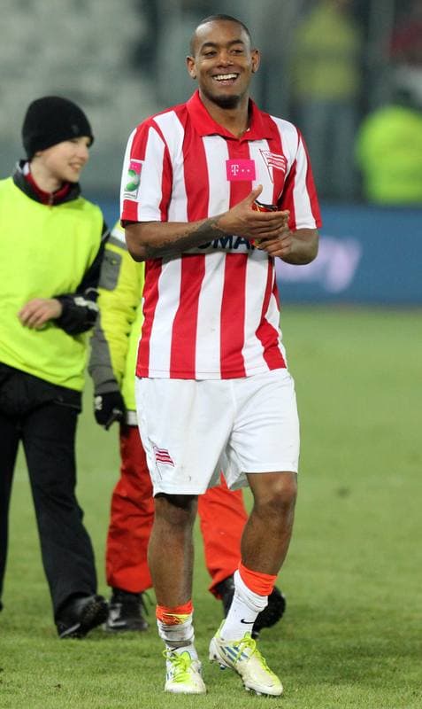 Football. T-Mobile Ekstraklasa. Cracovia Krakow - Lechia Gdansk. 18.02.2012