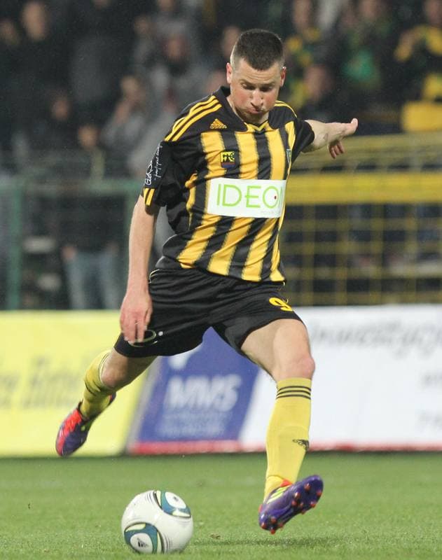 Football. I liga. GKS Katowice - Bogdanka Leczna. 30.03.2013