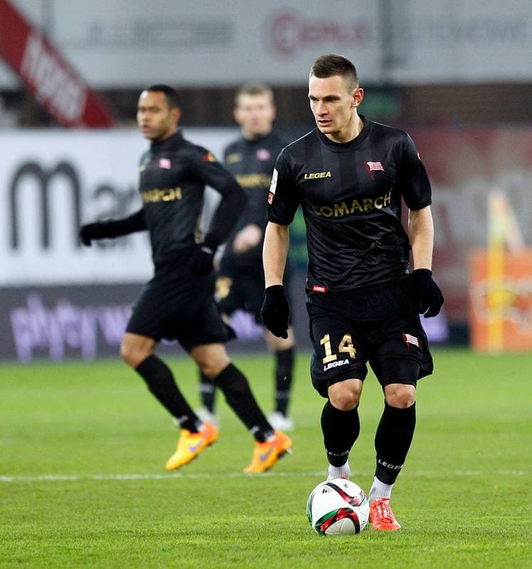 Football. PKO BP Ekstraklasa. Piast Gliwice - Cracovia Krakow. 05.12.2015