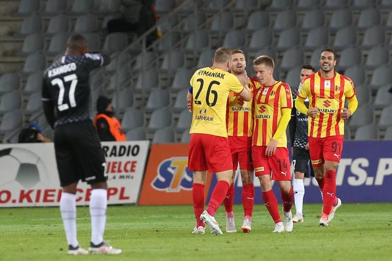 Football. Lotto Ekstraklasa. Korona Kielce - Zaglebie Sosnowiec. 24.09.2018