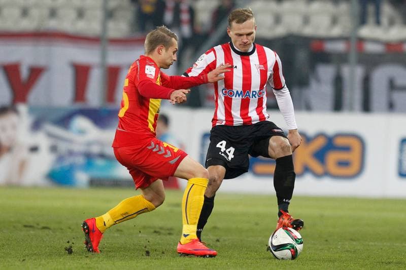Football. T-Mobile Ekstraklasa. Cracovia Krakow - Korona Kielce. 22.05.2015