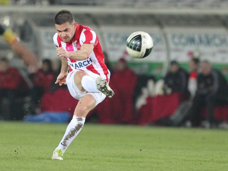 Football. T-Mobile Ekstraklasa. Cracovia Krakow - Zaglebie Lubin. 02.03.2012