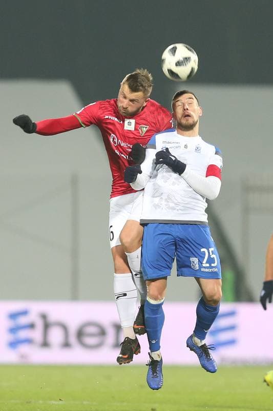 Football. Lotto Ekstraklasa. Zaglebie Sosnowiec - Lech Poznan. 16.12.2018