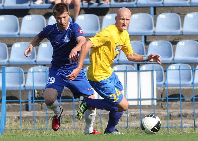 Football. Sparing. Ruch Chorzow - Termalica Bruk-Bet Nieciecza. 23.06.2012