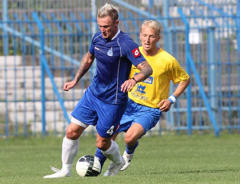 Football. Sparing. Ruch Chorzow - Termalica Bruk-Bet Nieciecza. 23.06.2012