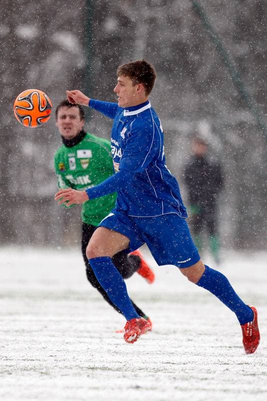 Football. Sparing. Podbeskidzie Bielsko Biala - Rozwoj Katowice. 16.01.2016