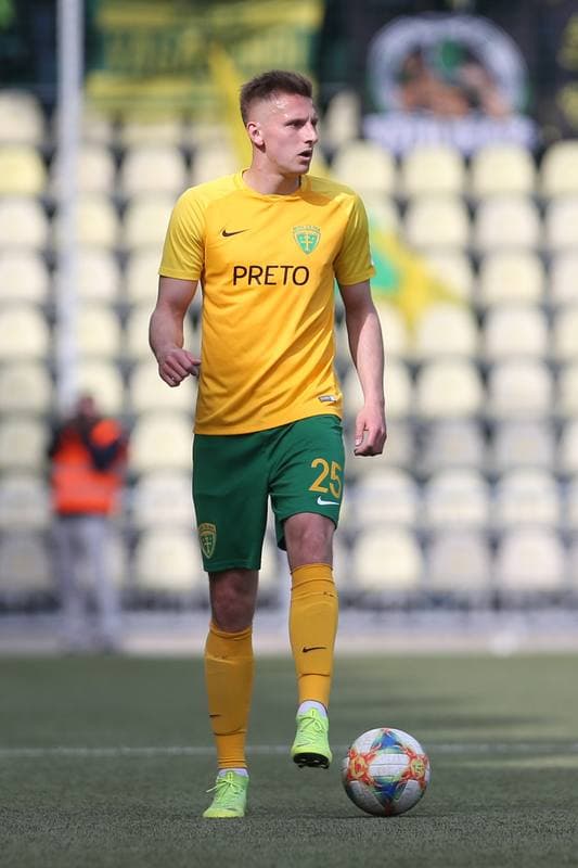 Football. Fortuna Liga. MSK Zilina - Slovan Bratislava. 14.04.2019
