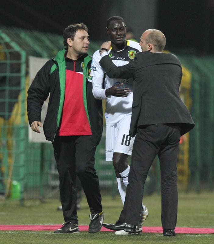 Football. Sparing. GKS Katowice - Ruch Radzionkow. 09.02.2011