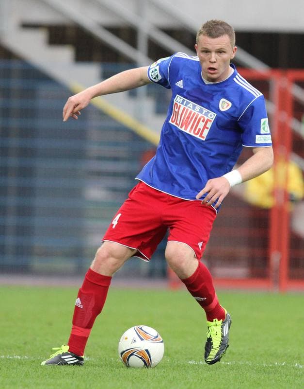 Football. I liga. Piast Gliwice - Olimpia Grudziadz. 22.04.2012