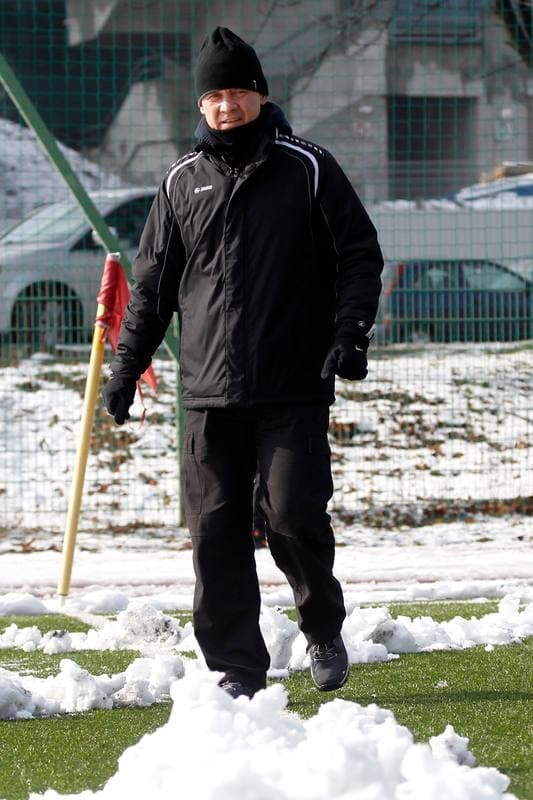 Football. Sparing. Rozwoj Katowice - Rekord Bielsko Biala. 20.02.2016