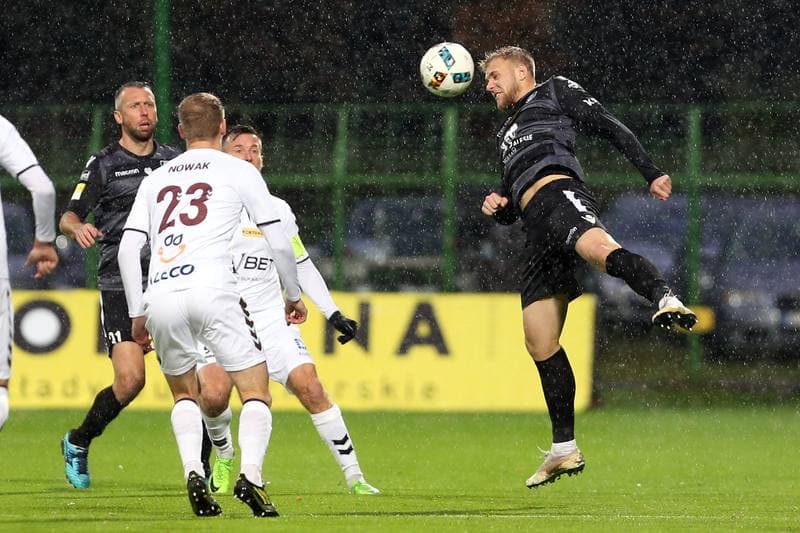 Football. Fortuna I Liga. GKS Katowice - Garbarnia Krakow. 23.10.2018