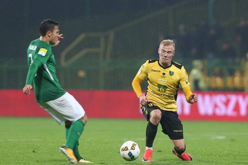 Football. Fortuna I Liga. GKS Katowice - Warta Poznan. 27.10.2018