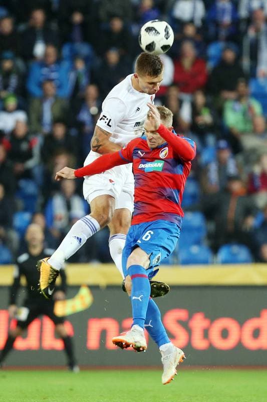 Football. Fortuna:Liga. Banik Ostrava - Viktoria Plzen. 03.11.2018
