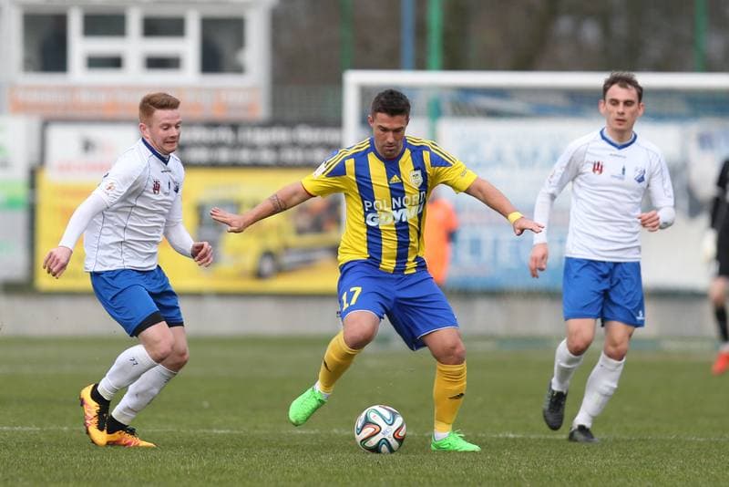 Football. I Liga. MKS Kluczbork - Arka Gdynia. 26.03.2016