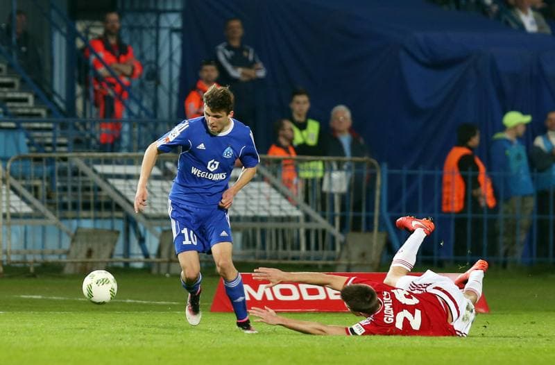 Football. Ekstraklasa. Ruch Chorzow - Wisla Krakow. 03.04.2016