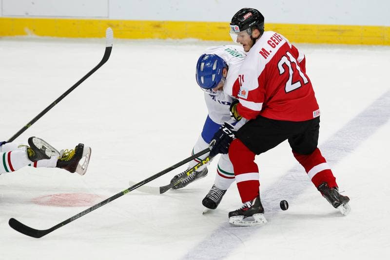 Ice Hockey. World Championship Division 1A. Austria - Italy. 26.04.2016