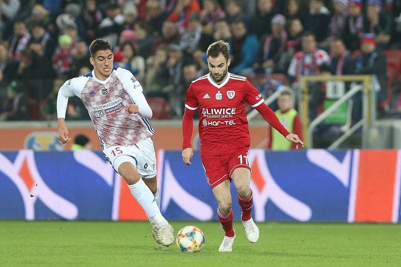 Football. Lotto Ekstraklasa. Gornik Zabrze - Piast Gliwice. 08.03.2019