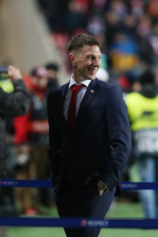 Football. UEFA Europa League. Slavia Prague - Sevilla FC. 14.03.2019