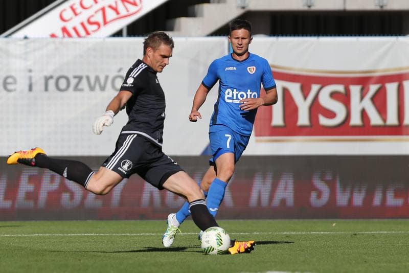 Football. Sparing. Piast Gliwice - Sigma Olomouc. 06.07.2016