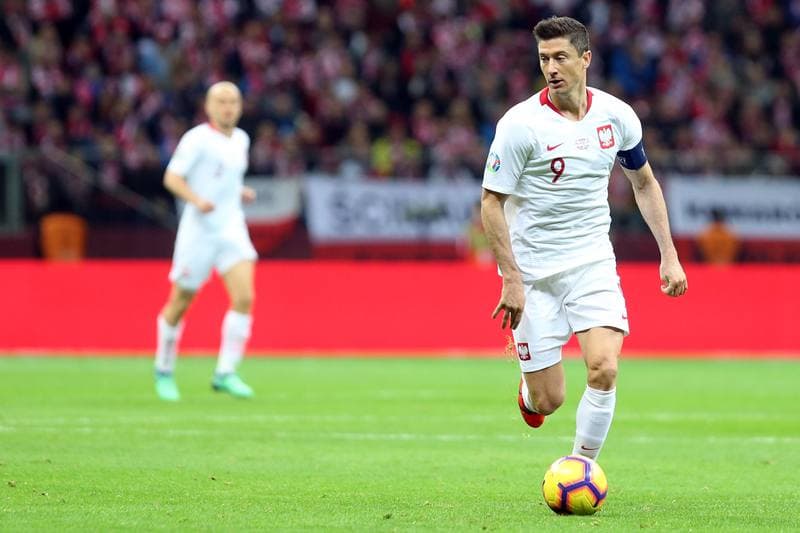 Football. Euro 2020 Qualifiers. Poland - Latvia. 24.03.2019