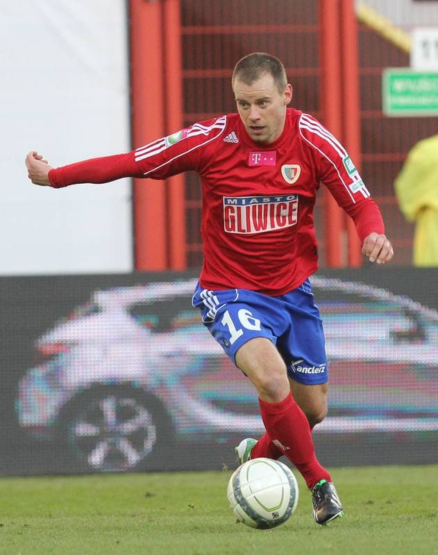 Football. T-Mobile Ekstraklasa. Piast Gliwice - Zaglebie Lubin. 02.03.2013