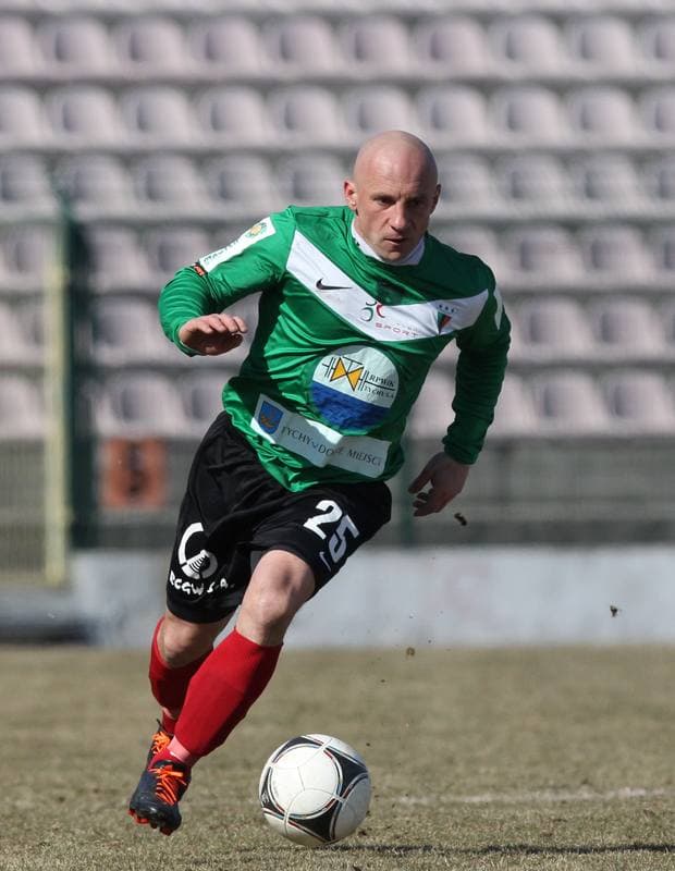 Football. I liga. GKS Tychy - Zawisza Bydgoszcz. 17.03.2013