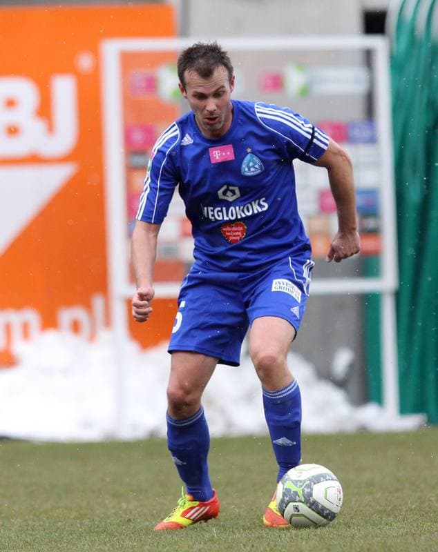 Football. T-mobile Ekstraklasa. Zaglebie Lubin - Ruch Chorzow. 01.04.2013