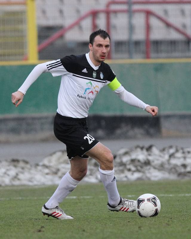 Football. II liga - grupa Zachodnia. Energetyk ROW Rybnik - Tur Turek. 12.04.2013