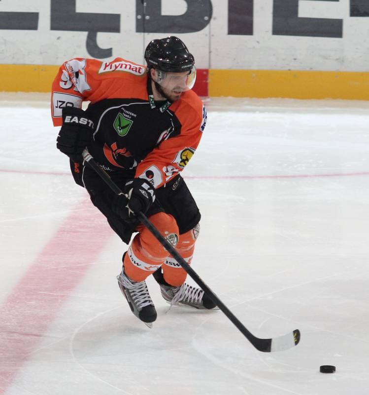 Ice Hockey. Polska Liga Hokejowa. JKH GKS Jastrzebie - Comarch Cracovia Krakow. 29.03.2013