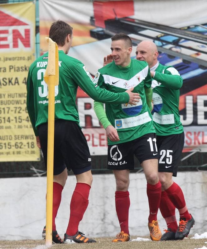 Football. I liga. GKS Tychy - Flota Swinoujscie. 30.03.2013