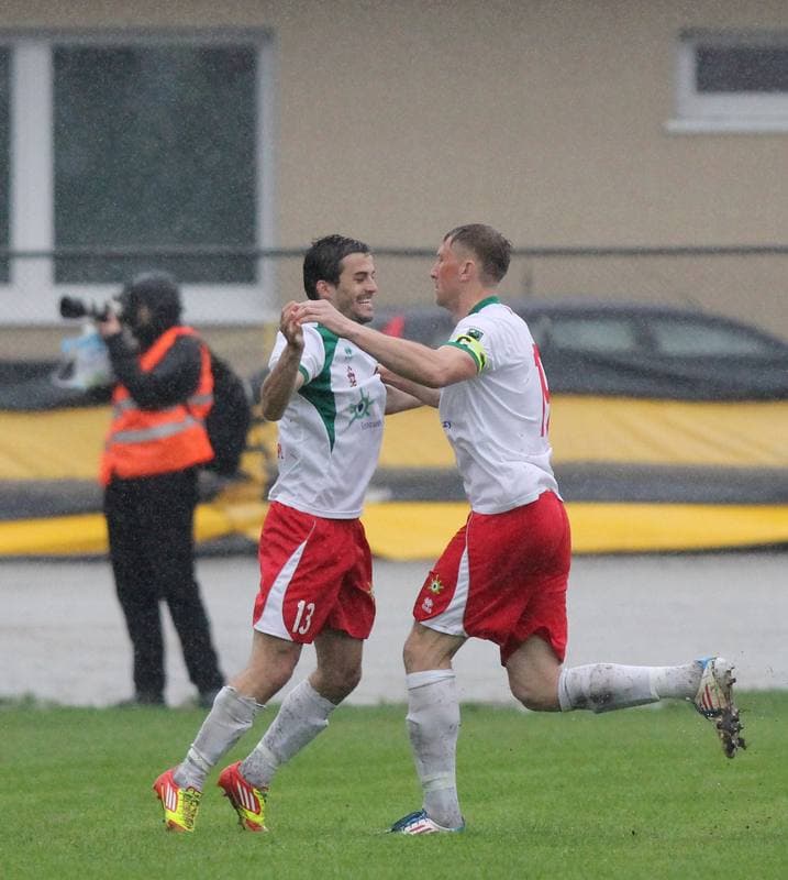 Football. II liga - grupa zachodnia. ROW Rybnik - Zaglebie Sosnowiec. 03.05.2013