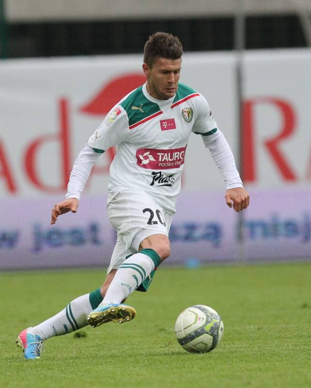 Football. T-Mobile Ekstraklasa. Piast Gliwice - Slask Wroclaw. 12.05.2013