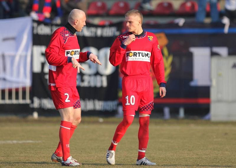 Football. I liga. Piast Gliwice - Odra Wodzislaw Slaski. 05.03.2011